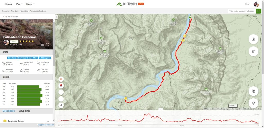 Grand Canyon Escalante Route