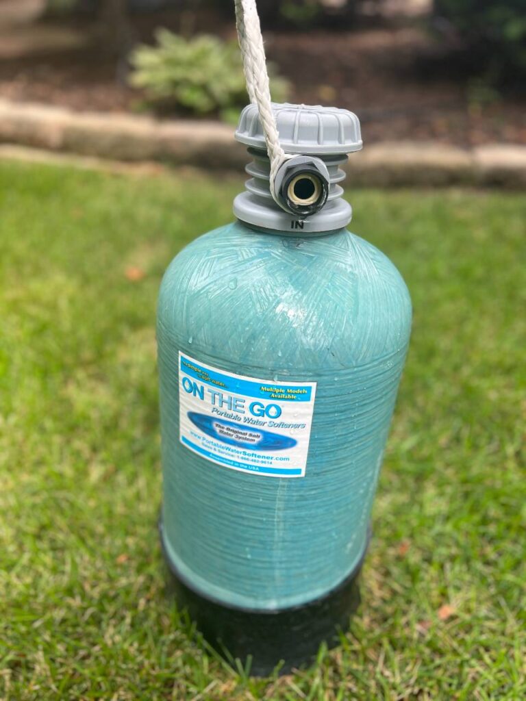 On the Go Water Softener